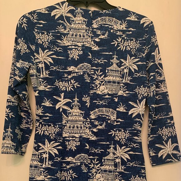 J. Mclaughlin Tropical Print Dress - Picture 3 of 6